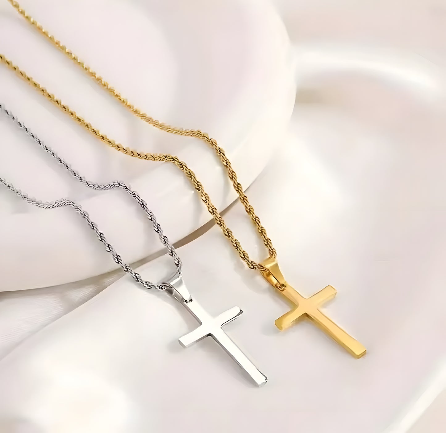 Men's cross necklace