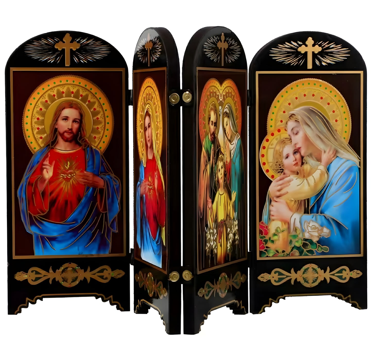 Jesus Christ and Virgin Mary icon